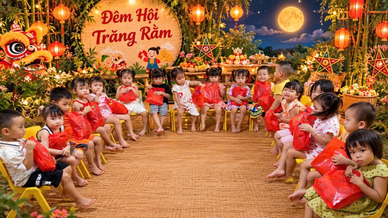 Đêm hội trăng rằm – Những khoảnh khắc đẹp của tuổi thơ 