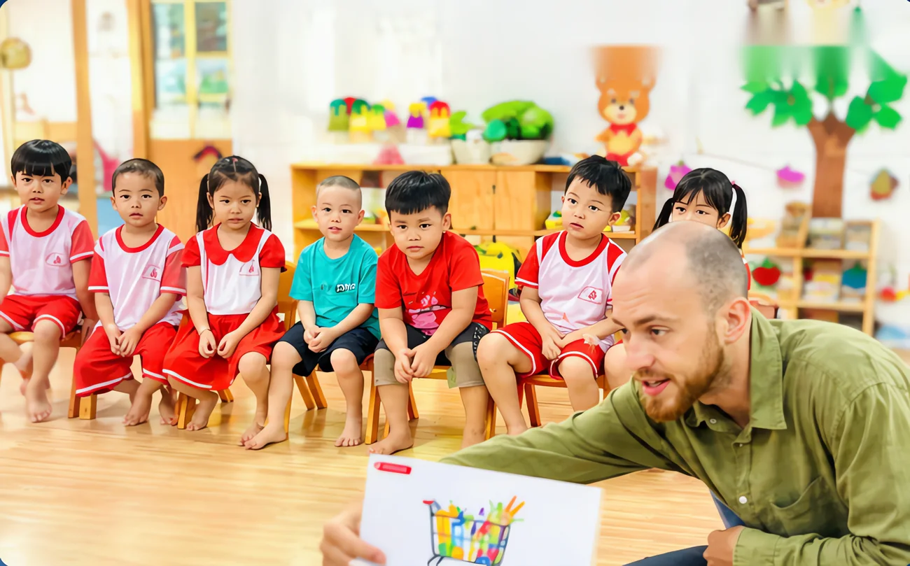 Một ngày của bé ở trường